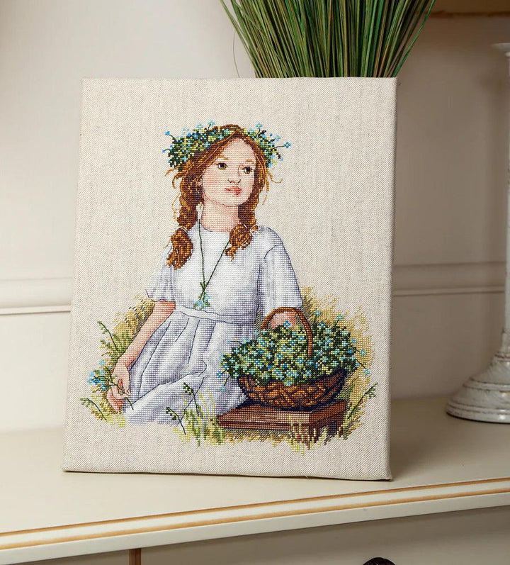 Forget-Me-Not K-143A Counted Cross-Stitch Kit
