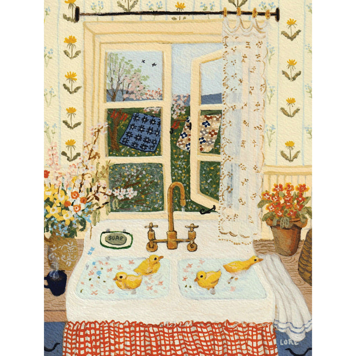 Forget-me-not Spring Jigsaw Puzzle