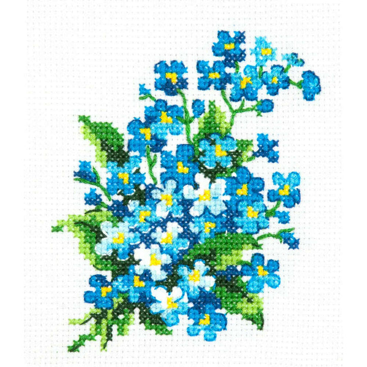 Forget-me-Nots 28-06 Counted Cross-Stitch Kit