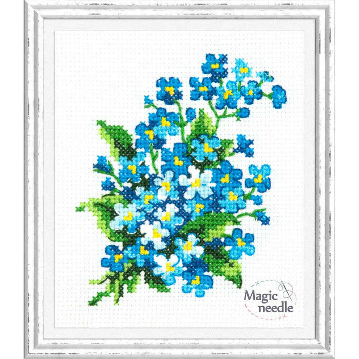 Forget-me-Nots 28-06 Counted Cross-Stitch Kit