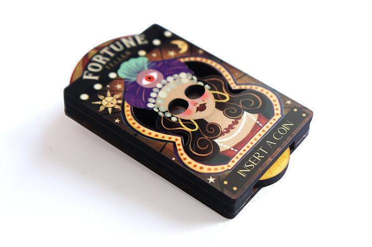 Fortune Teller Interactive Halloween Brooch by Laliblue - Quirks!