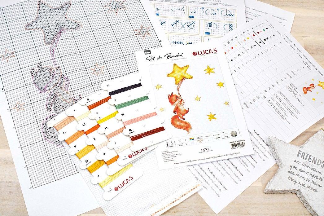 Fox 2 B1188L Counted Cross-Stitch Kit