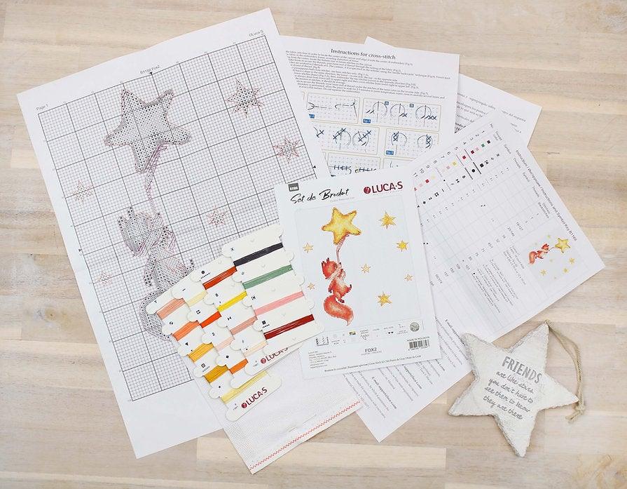 Fox 2 B1188L Counted Cross-Stitch Kit