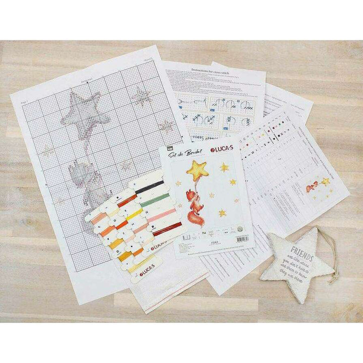 Fox 2 B1188L Counted Cross-Stitch Kit