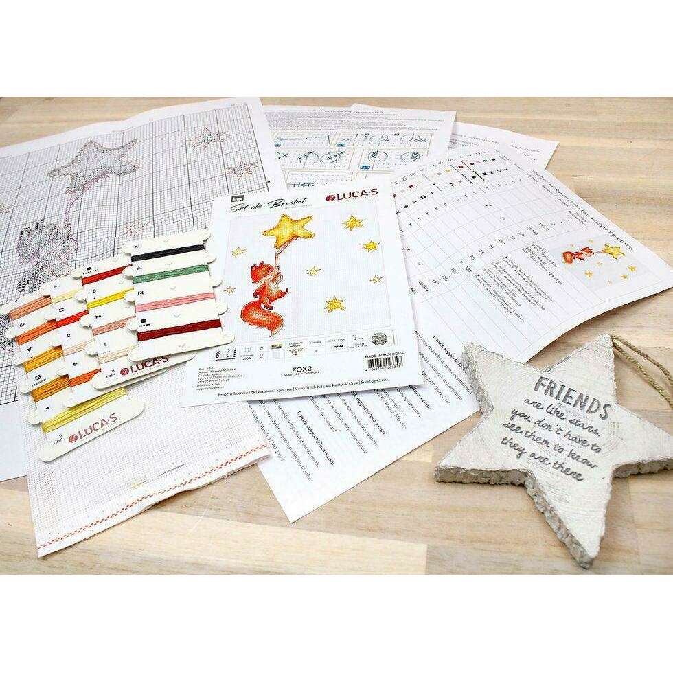 Fox 2 B1188L Counted Cross-Stitch Kit