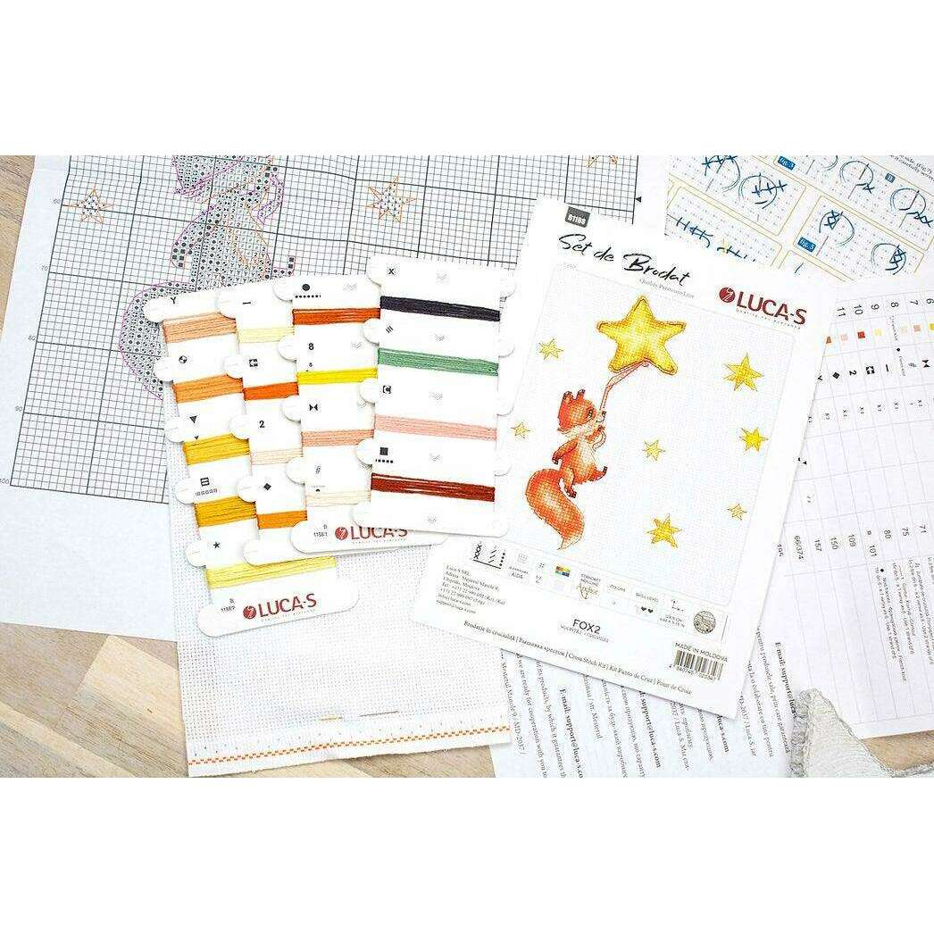 Fox 2 B1188L Counted Cross-Stitch Kit