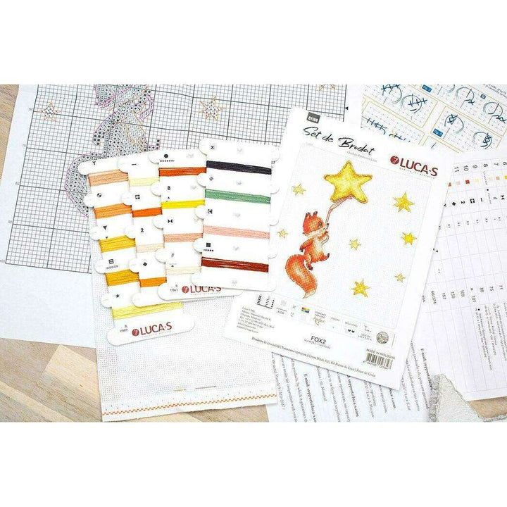 Fox 2 B1188L Counted Cross-Stitch Kit