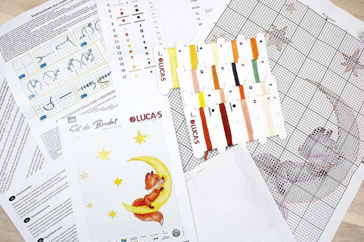 Fox 3 B1189L Counted Cross-Stitch Kit