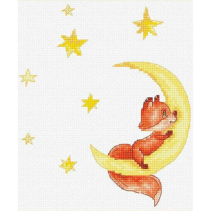 Fox 3 B1189L Counted Cross-Stitch Kit