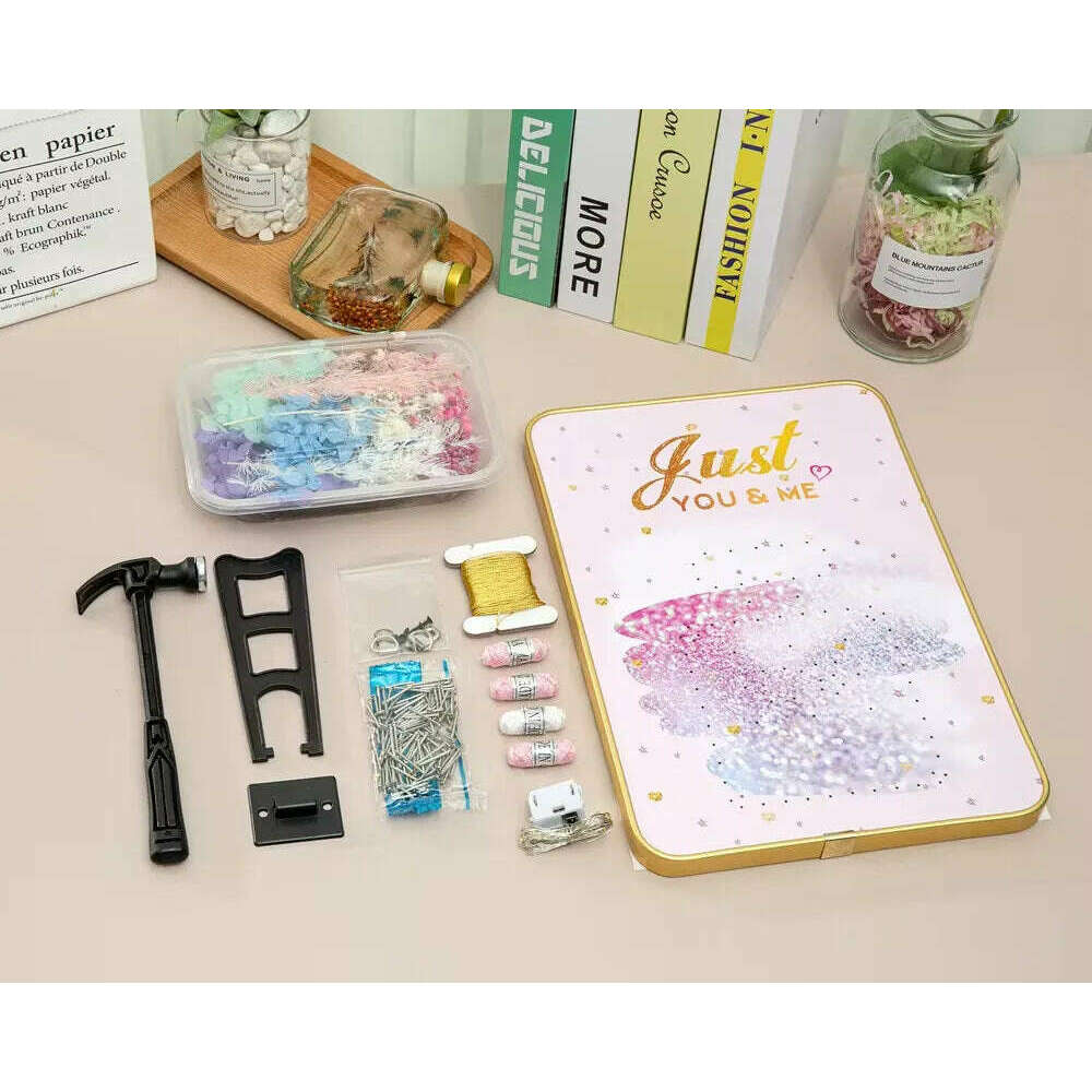 Fox String Art Kit with Stand. Simple Decorative DIY String Art Craft Kit M1-3 DHACE28053