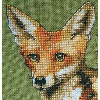 Fox, the Red 108-A049 K Counted Cross Stitch Kit