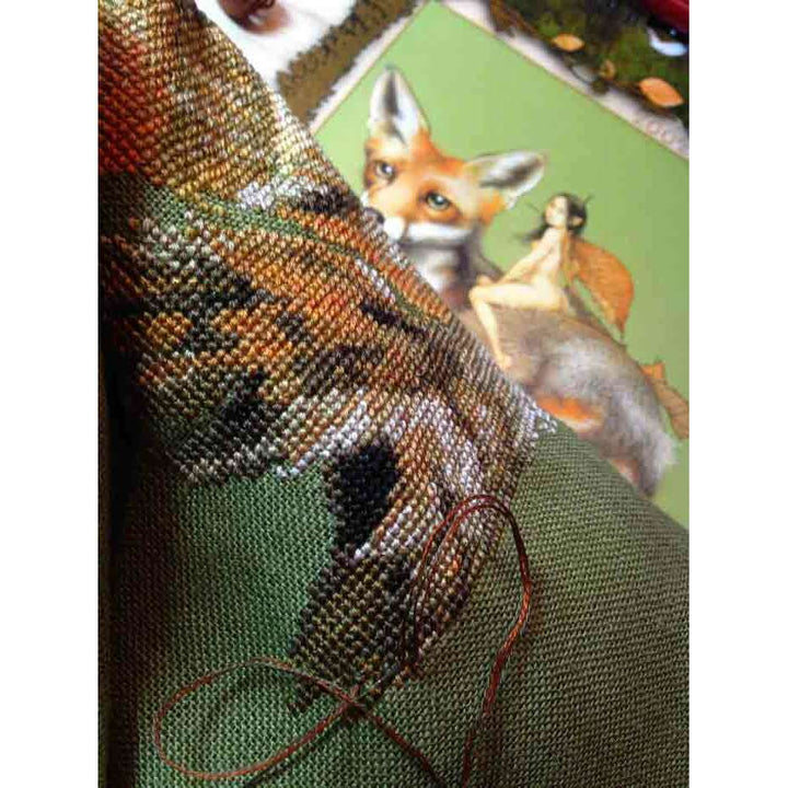 Fox, the Red 108-A049 K Counted Cross Stitch Kit