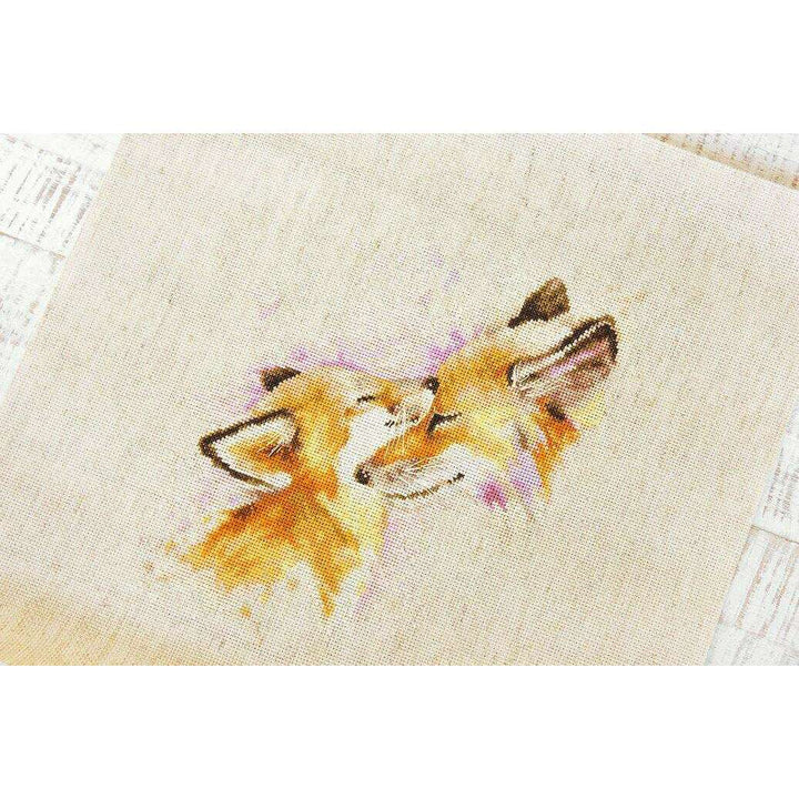 Foxes B2312L Counted Cross-Stitch Kit
