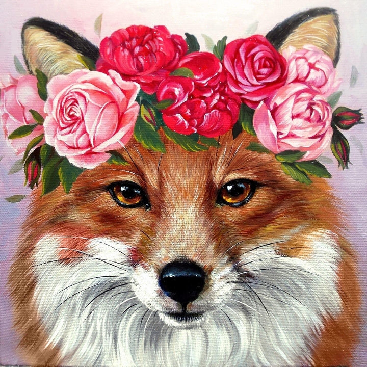 Foxy Lady CS271 7.9 x 7.9 inches Crafting Spark Diamond Painting Kit
