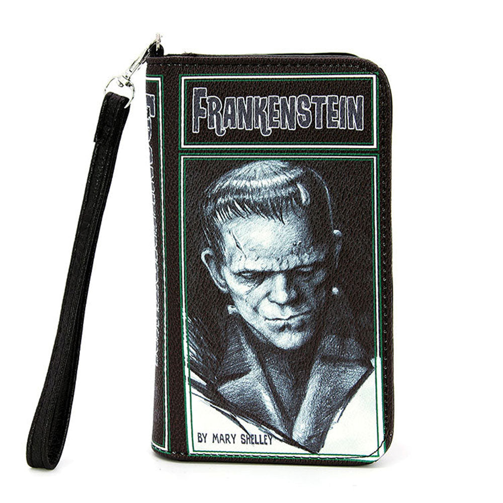 Frankenstein Book Clutch Wallet In Vinyl by Book Bags