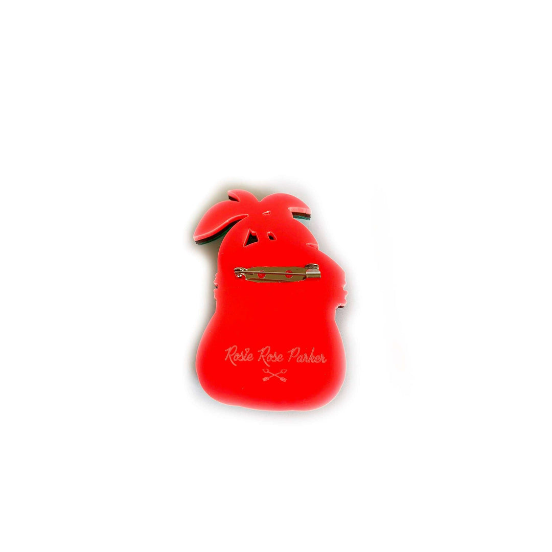 Frankie at the Beach Brooch by Rosie Rose Parker