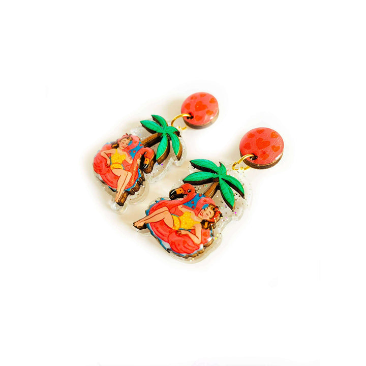 Frankie Tropicana Earrings by Rosie Rose Parker