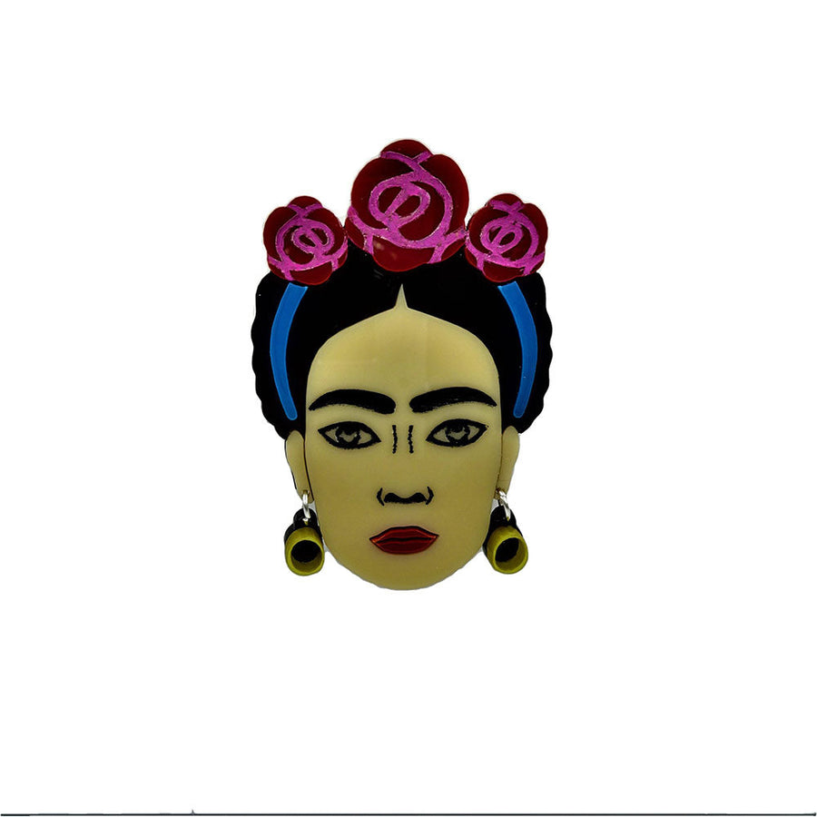 Frida Brooch by Cherryloco Jewellery 1