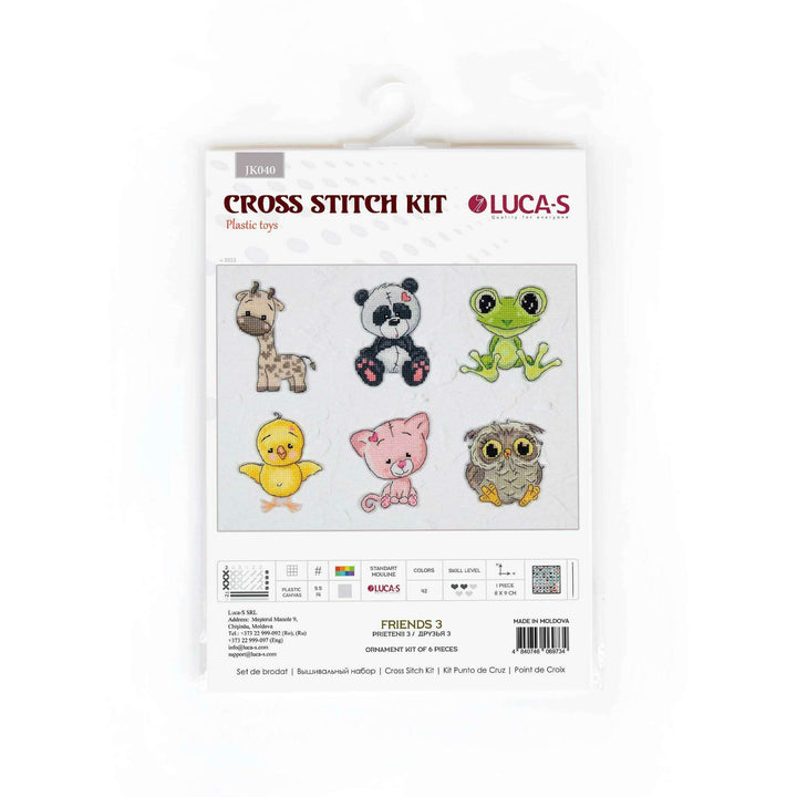 Friends 3 JK040L Counted Cross-Stitch Kit