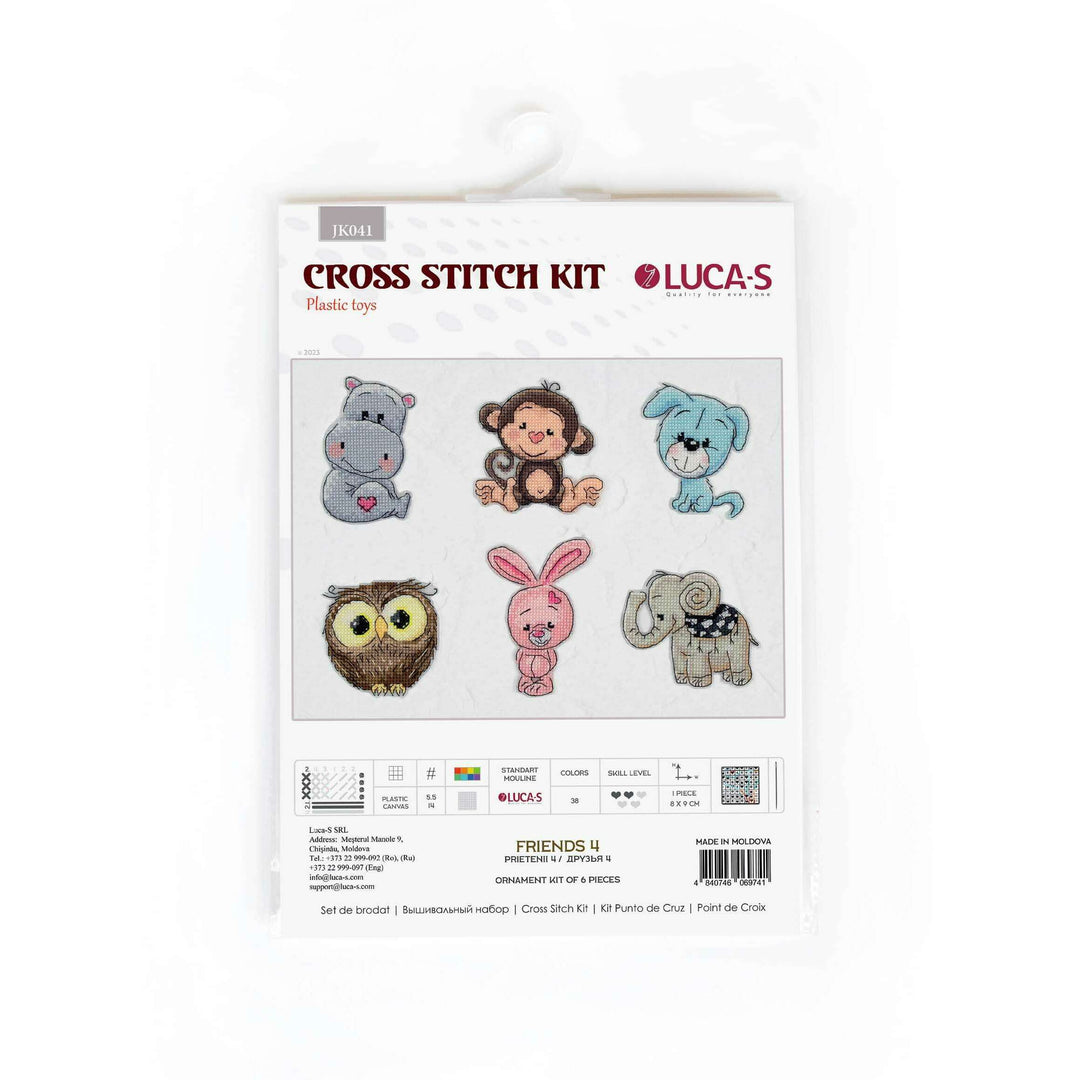 Friends 4 JK041L Counted Cross-Stitch Kit