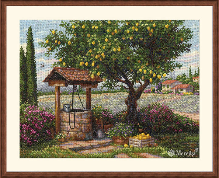 Under the Lemon Tree K-304 Counted Cross-Stitch Kit