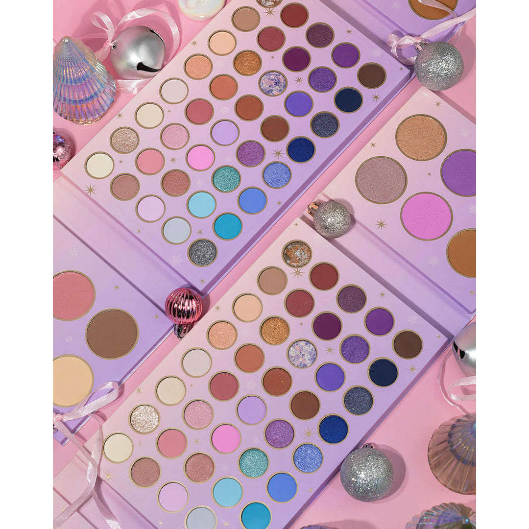 Frosted Snow Sparkle | 52 Shade Face & Eye Palette