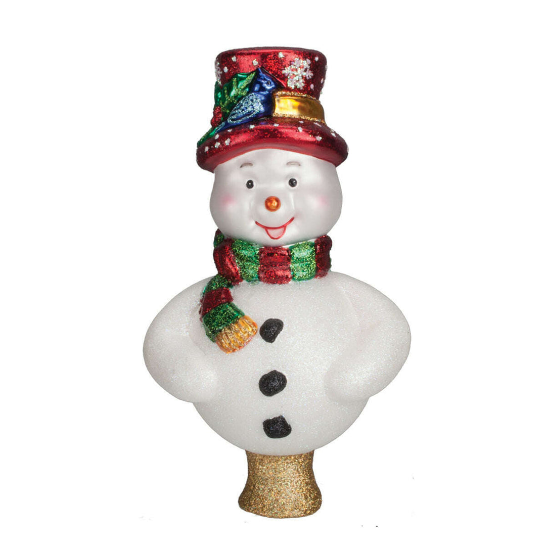 Old World Christmas Frosty Tree Top