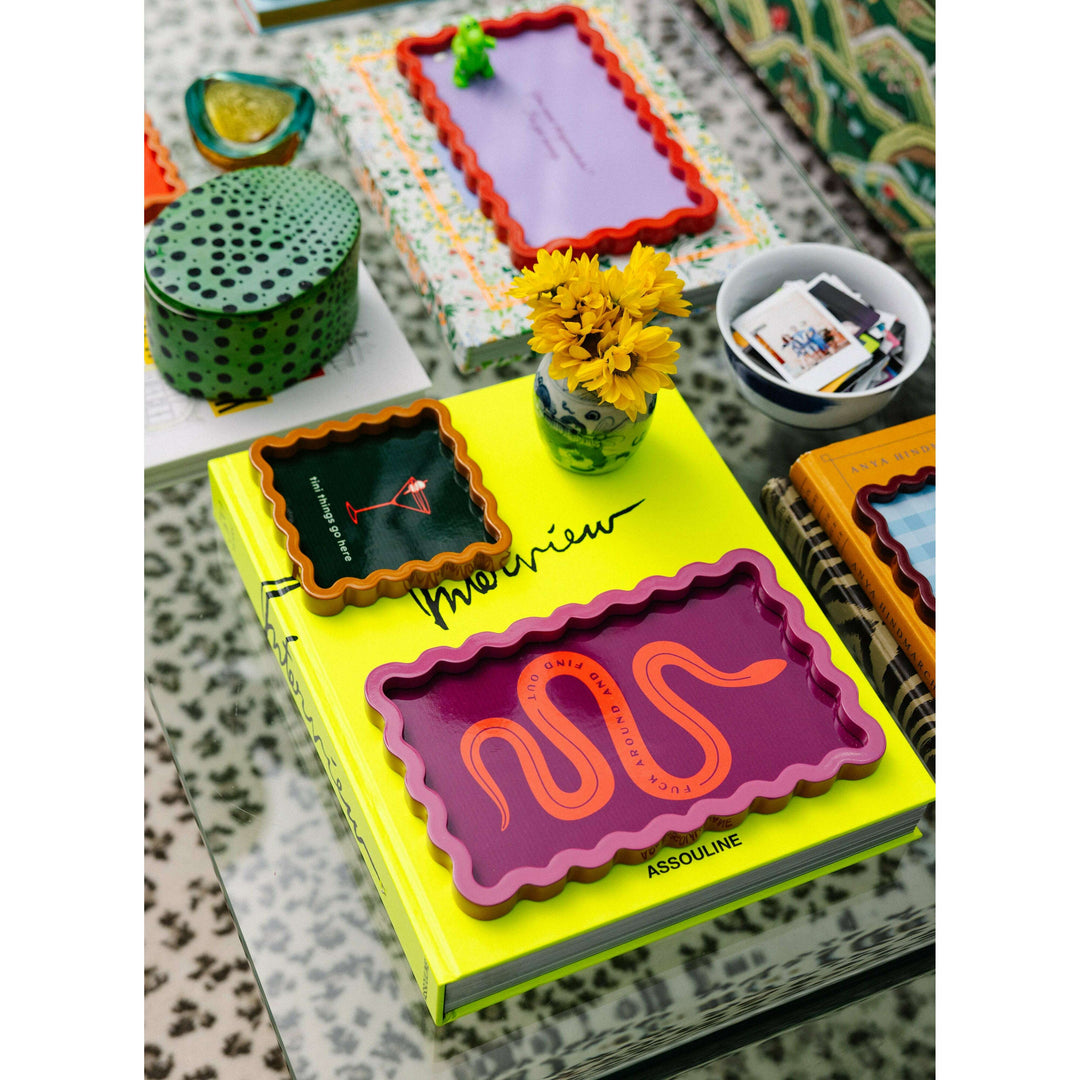 Fuck Around Lacquer Tray