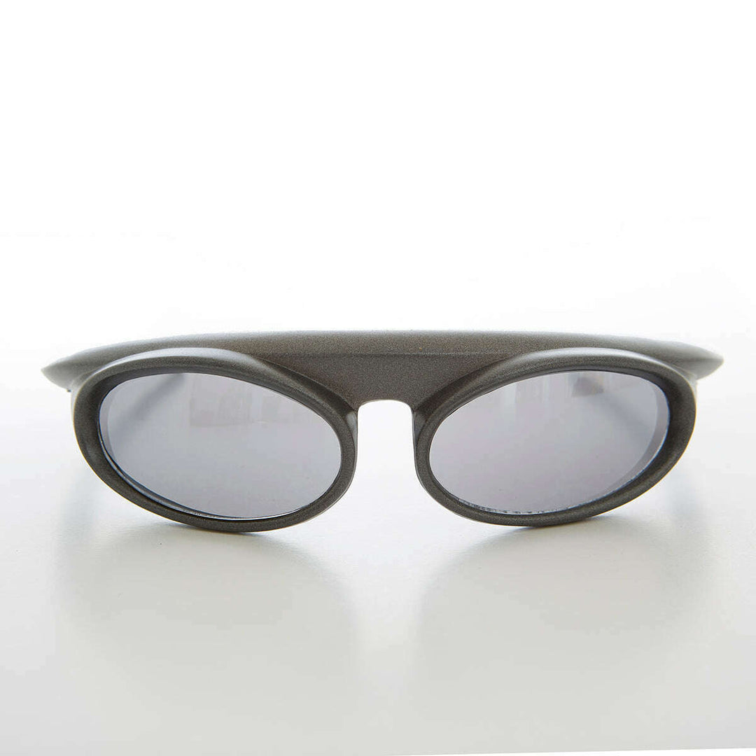 Futuristic Wrap Around Goggle Vintage Sunglass - Zurich