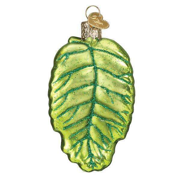 Old World Christmas Fuzzy Caterpillar Blown Glass Ornament