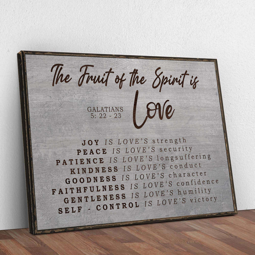 Galatians 5:22-23 - The Fruit Of The Spirit Sign III