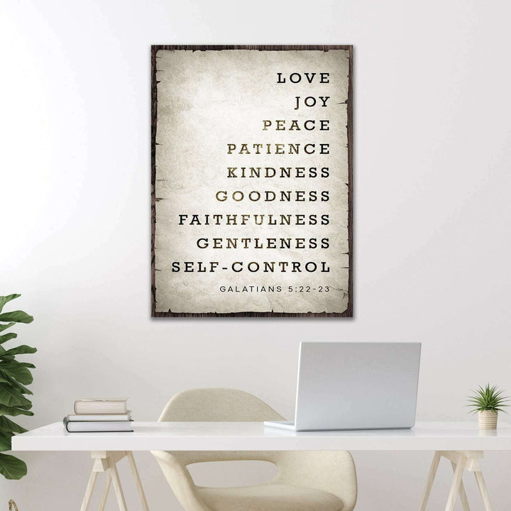 Galatians 5:22-23 - The Fruit Of The Spirit Sign IV