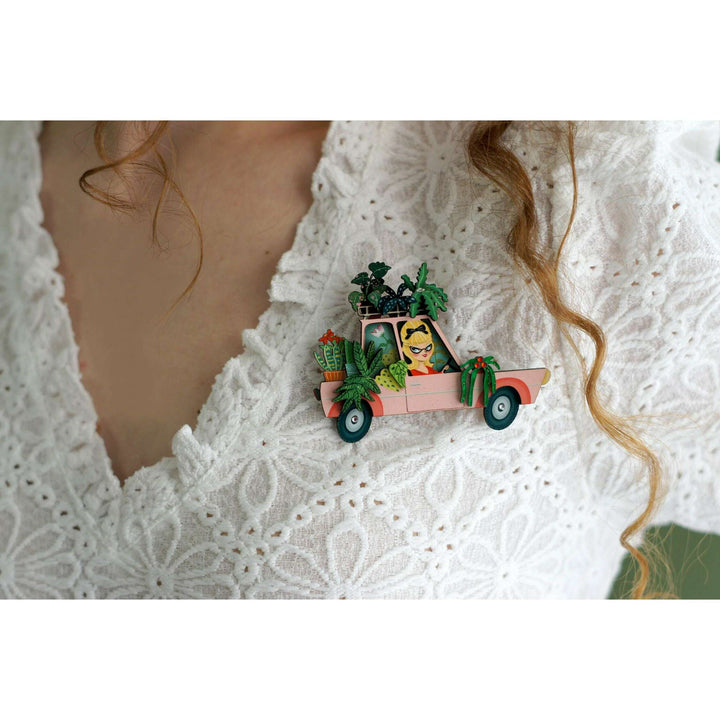 Garden Car Brooch – view 4