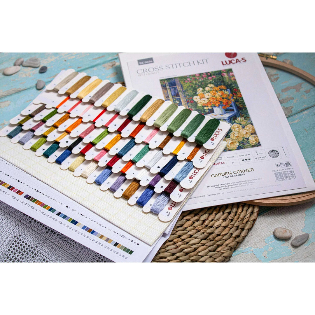 Garden Corner BU5056L Counted Cross-Stitch Kit