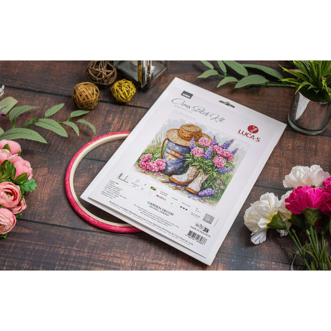 Garden Decor B7036L Counted Cross-Stitch Kit