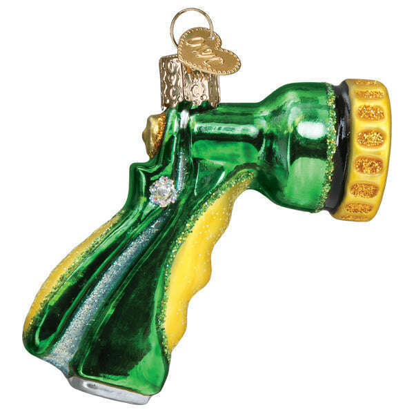 Old World Christmas Garden Hose Nozzle Blown Glass Ornament