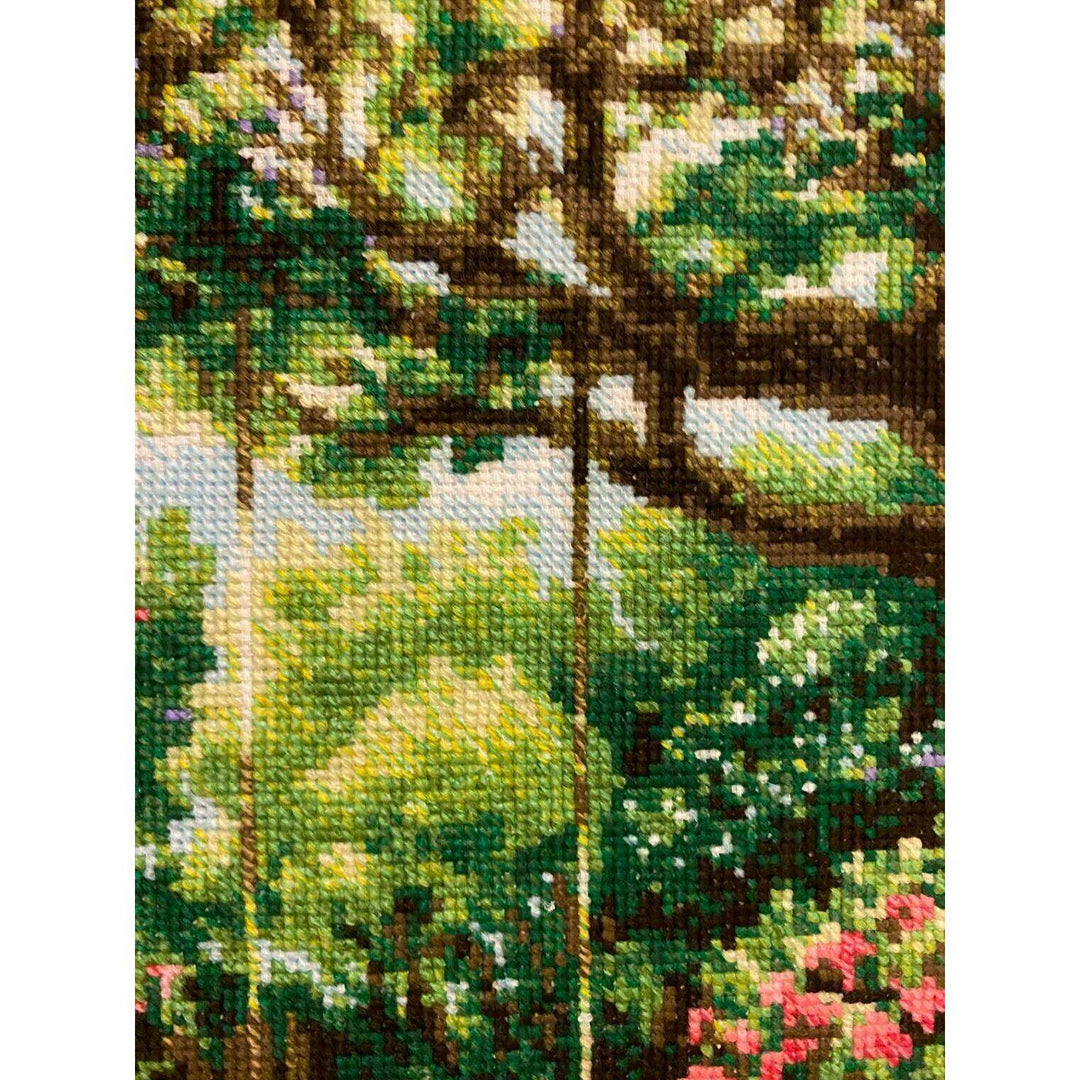 Garden Swing R2114 Counted Cross Stitch Kit