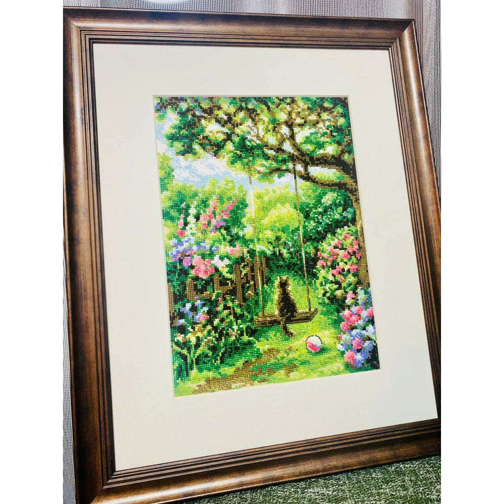 Garden Swing R2114 Counted Cross Stitch Kit