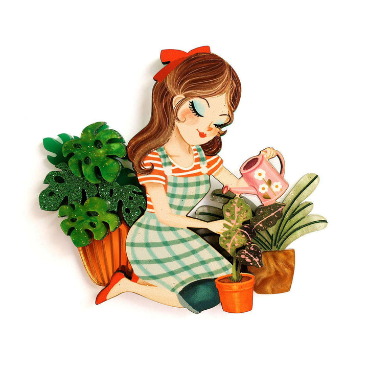 Gardener Girl Brooch
