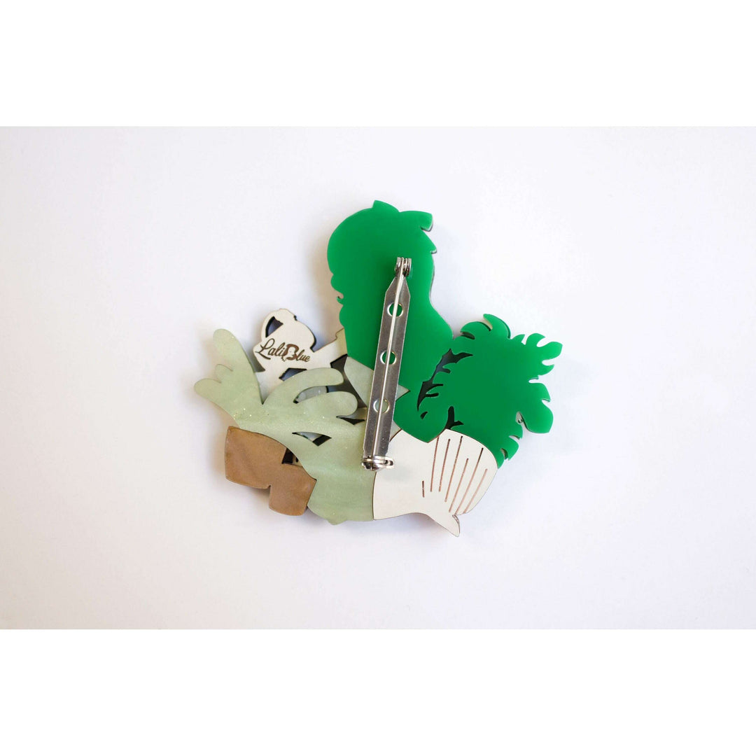 Gardener Girl Brooch – view 5