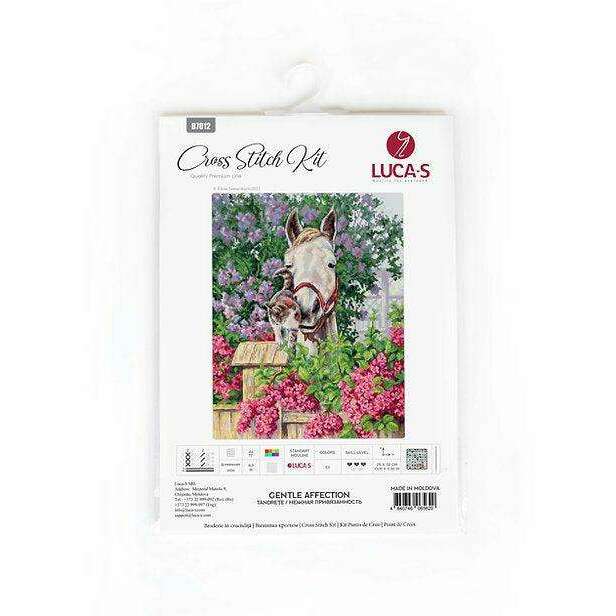Gentle Affection B7012L Counted Cross-Stitch Kit