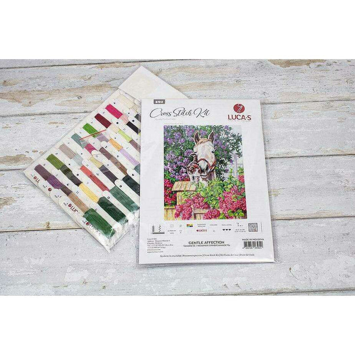 Gentle Affection B7012L Counted Cross-Stitch Kit