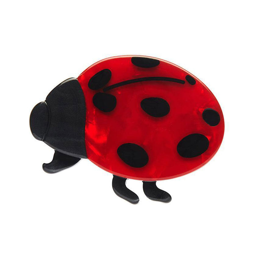 Gentle Ladybird Mini Brooch by Erstwilder image