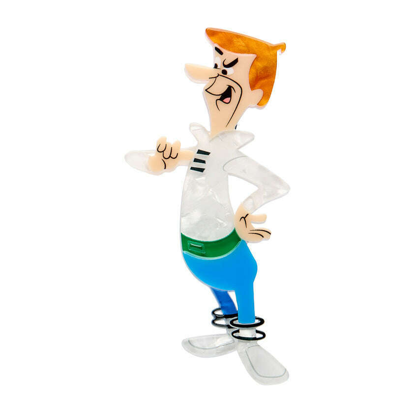 George Jetson Brooch by Erstwilder erstwilder