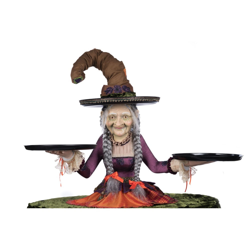 Gertrude Grimoir Witch Cupcake Server by Katherine's Collection  1