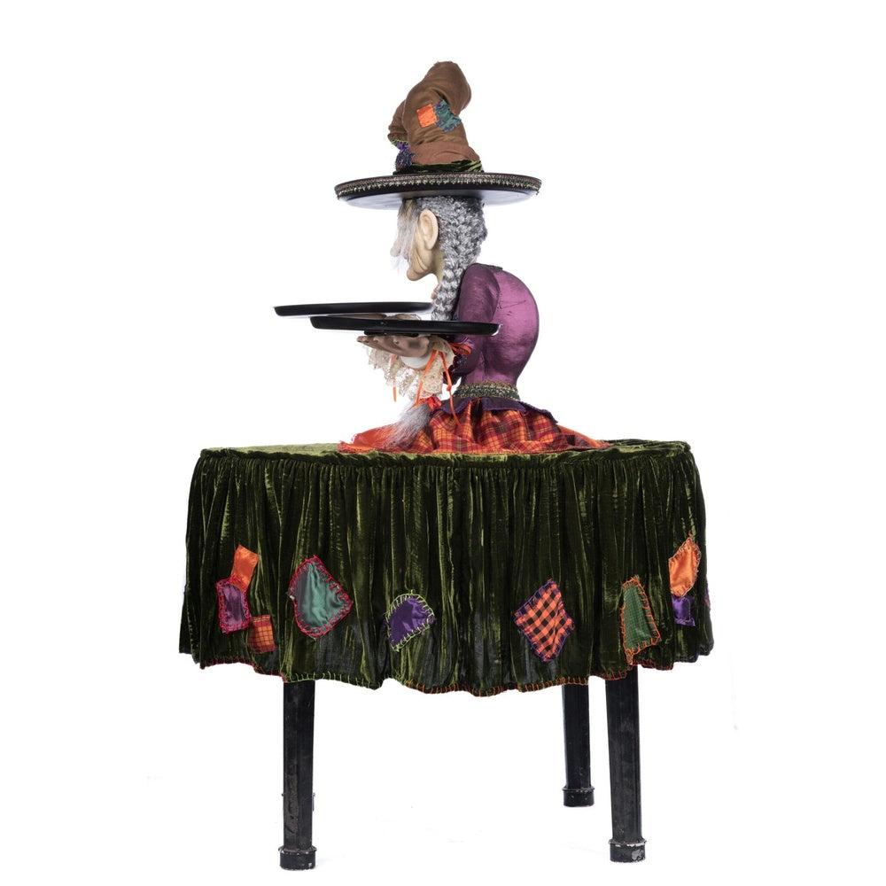 Gertrude Grimoir Witch Cupcake Server by Katherine's Collection  5