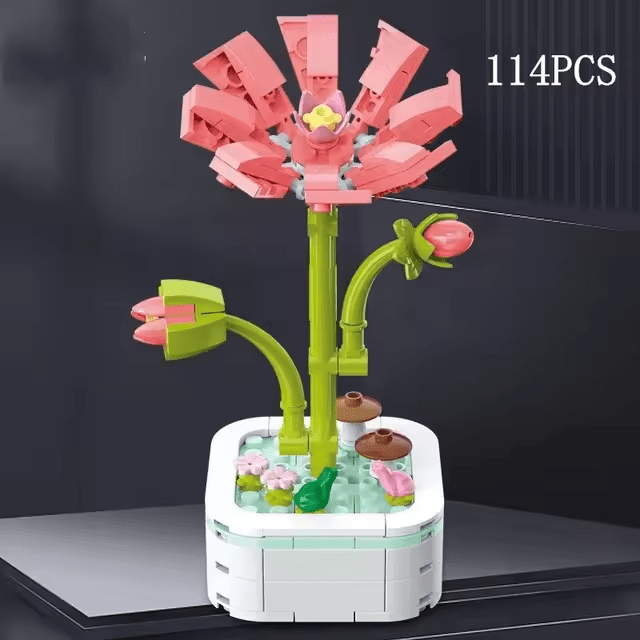 Gesang Flower Rosaceae Building Brick Potted Flower F07M9-8(103)-A8