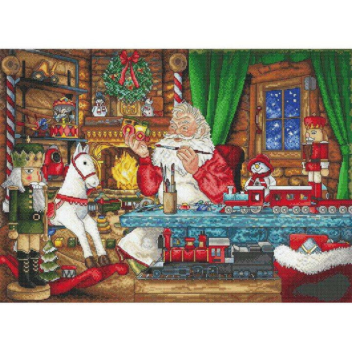 Getting ready for the Christmas L8074 Counted Cross Stitch Kit