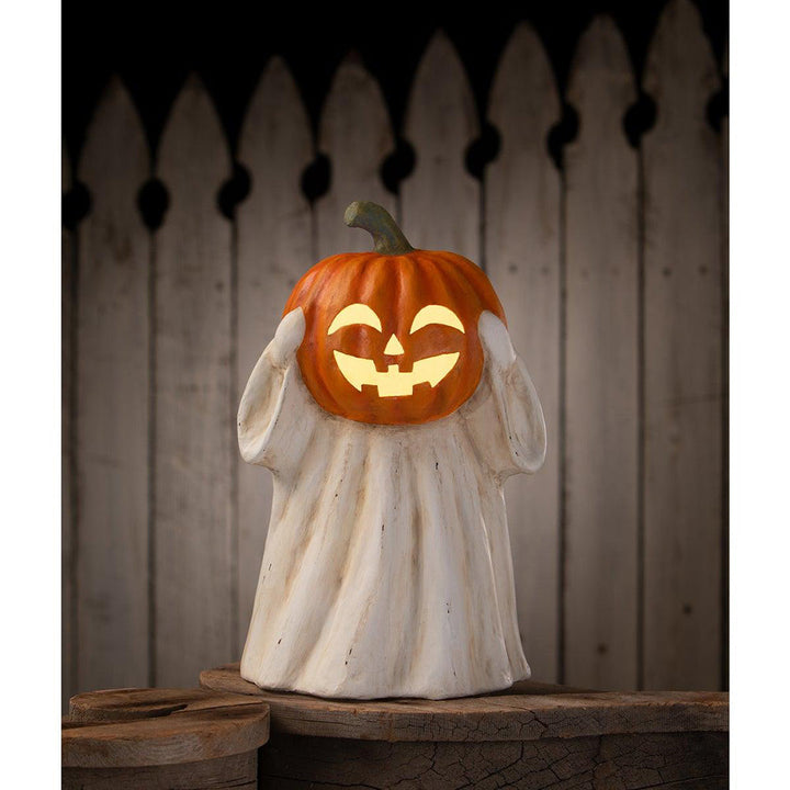 Ghost Jack O'Lantern by Bethany Lowe Designs image 1