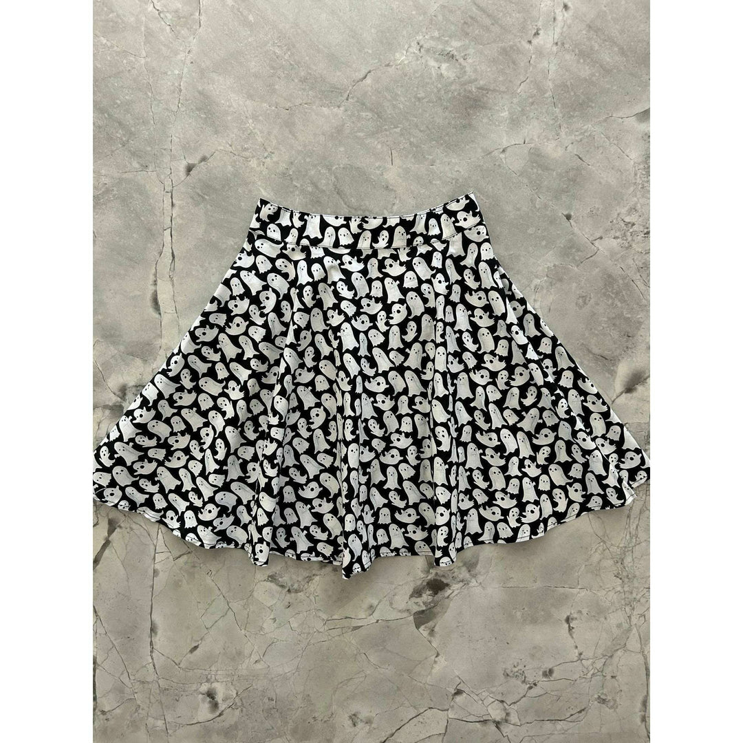 Ghost Skater Skirt - XS only, 1 left!